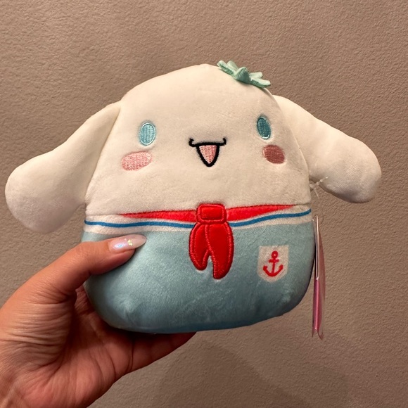 Squishmallows Toys Nwt 7 Sanrio Cinnamoroll Nautical Sailor